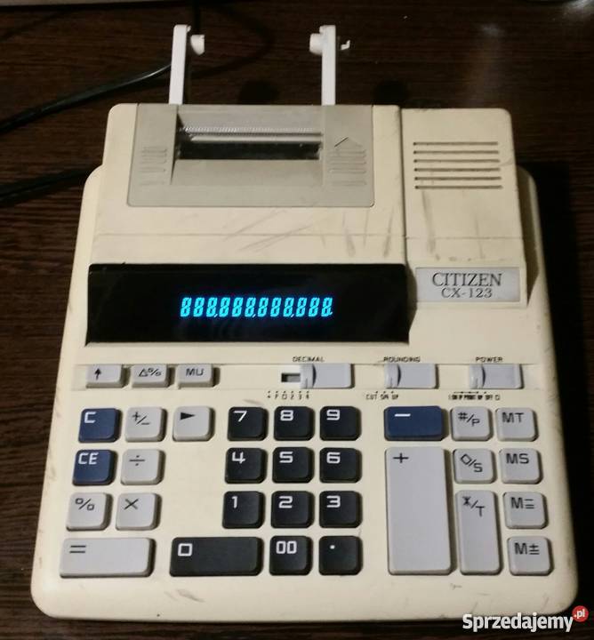 Kalkulator drukujący Citizen CX123 Katowice