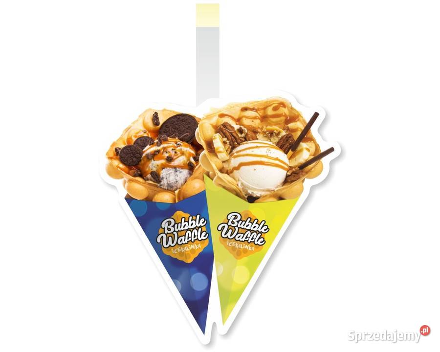 Wobbler reklamowy Gofry Bąbelkowe kiwak 26x27 świętokrzyskie Sandomierz