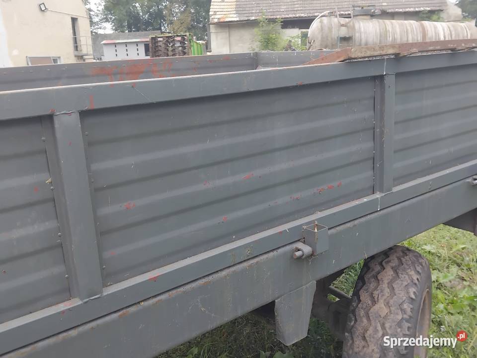 Rozrzutnik obornika 2 osiowy na resorze remoncie Głogówek