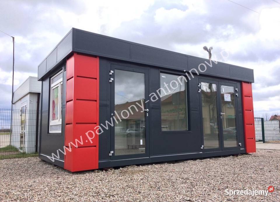 NOWY PAWILON BIUROWY KONTENER USŁUGOWY HANDLOWY Katowice