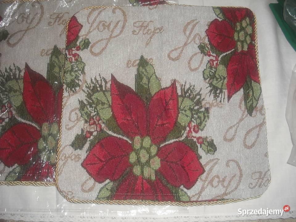 ŚWIĄTECZNE poszewki na poduszki GWIAZDA mazowieckie Warszawa sprzedam