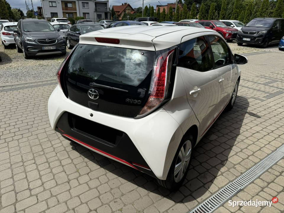 Toyota Aygo Rezerwacja II 2014 kurtyny powietrzne