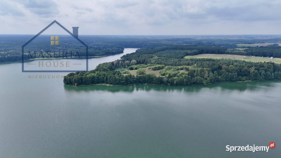 działka letniskowa jeziorem Osetno