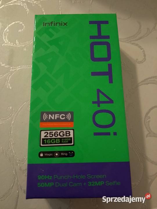 Infinix Hot 40i 85 GB RAM 256 GB Full zestaw Wrocław