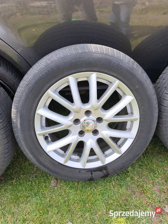 Alufelgi 17 5x110 opony letnie Piotrków Trybunalski