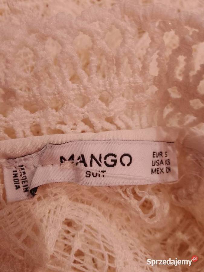 Przepiękna bluzeczka koronkowa marki Mango Częstochowa sprzedam