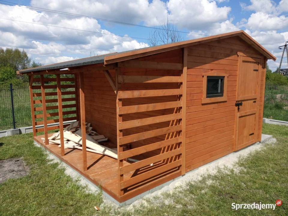 Domek narzędziowy transport kraj montaż Kielce