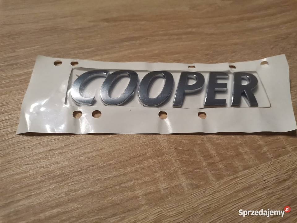 MINI COOPER F56 F60 R50 R58 R60 EMBLEMAT KLAPY wielkopolskie Międzychód
