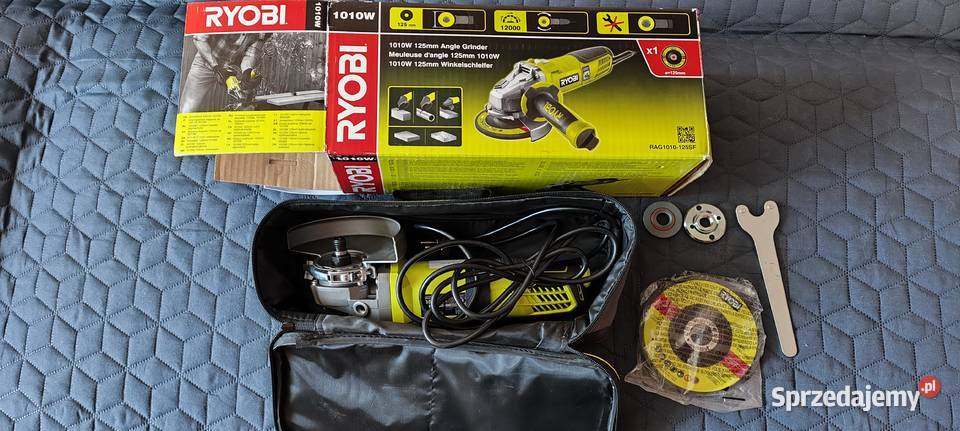 Nowa szlifierka kątowa Ryobi 1000w Łódź