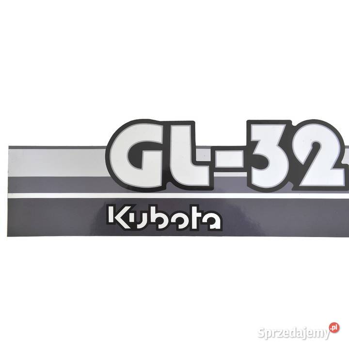 Naklejki Kubota GL32 Tajęcina