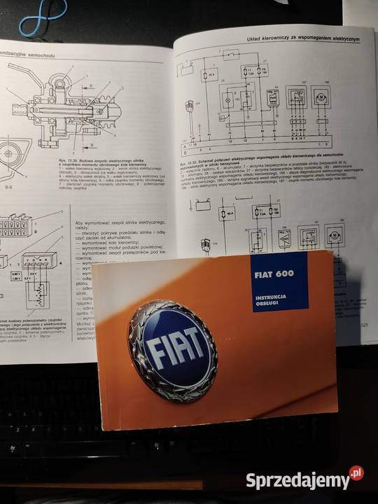 Fiat 600 SEICENTO instrukcje obslugi