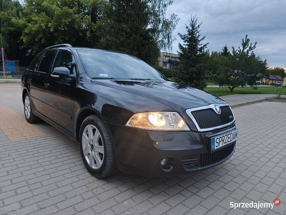 Octavia II VRS 2 0 TDI 170 Manual 6 biegów bez Octavia mazowieckie Belsk Duży sprzedam