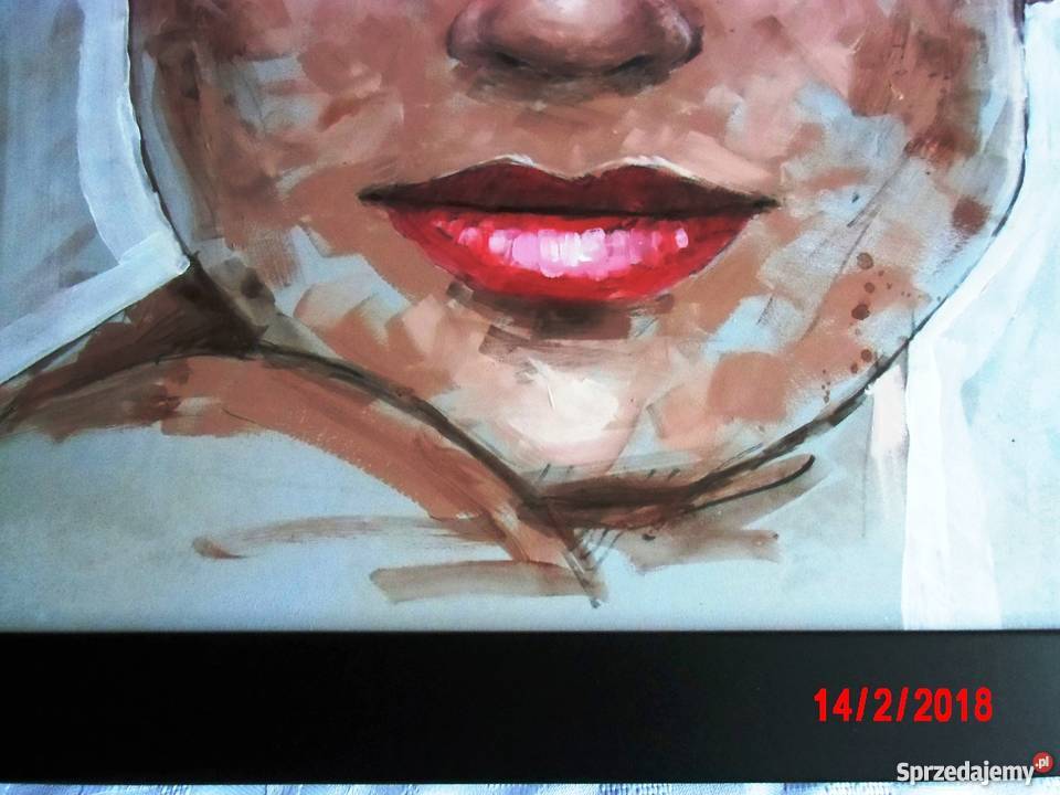 Wyjątkowe portrety TWARZ KOBIETY wym 60x70