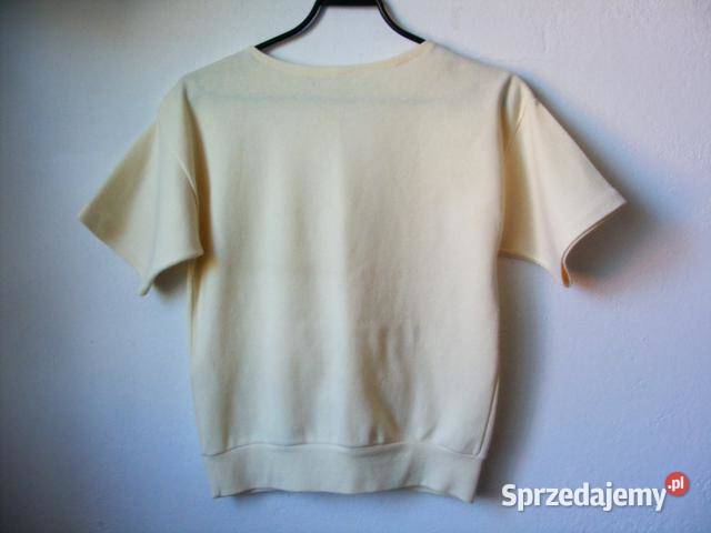 Bluzeczka liliowa ecri czarna R 38 40 Oborniki Śląskie