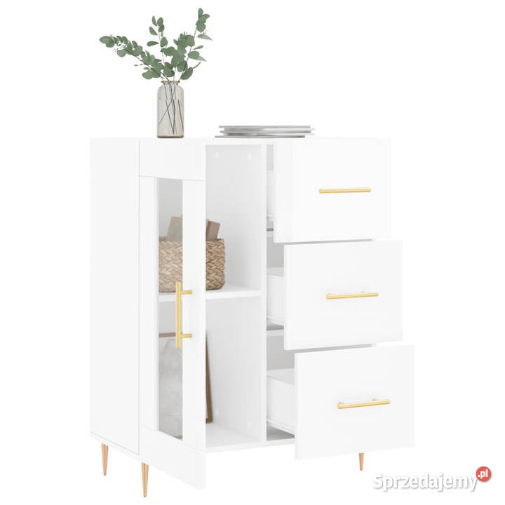Szafka biała połysk 695x34x90 materiał Warszawa