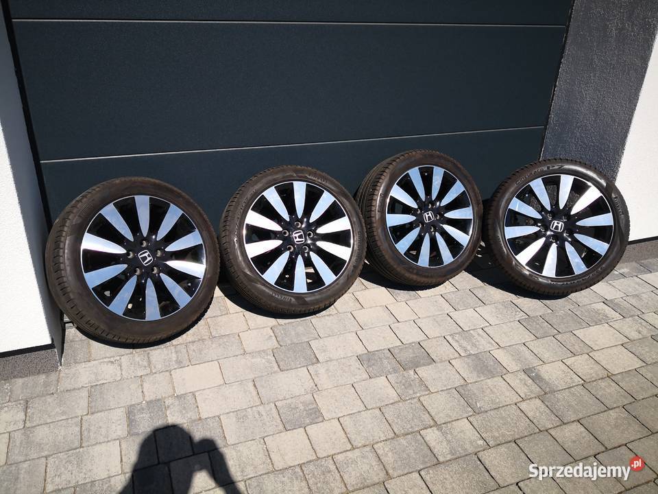 Sprzedam koła felgi aluminiowe Honda z oponami Samochodowe wielkopolskie Kalisz