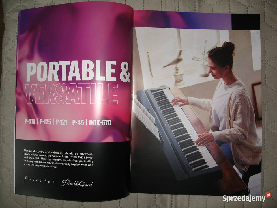 Yamaha PSeries Arius Personal Digital Piano pomorskie