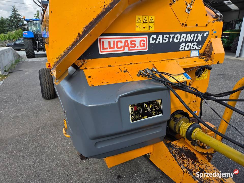 Ścielarka Słomy LUCAS CASTORMIX Obrotowy wyrzut Gąsewo