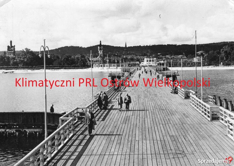 Pocztówka Post card Sopot Molo Gdańsk Kalisz Bielsko-Biała