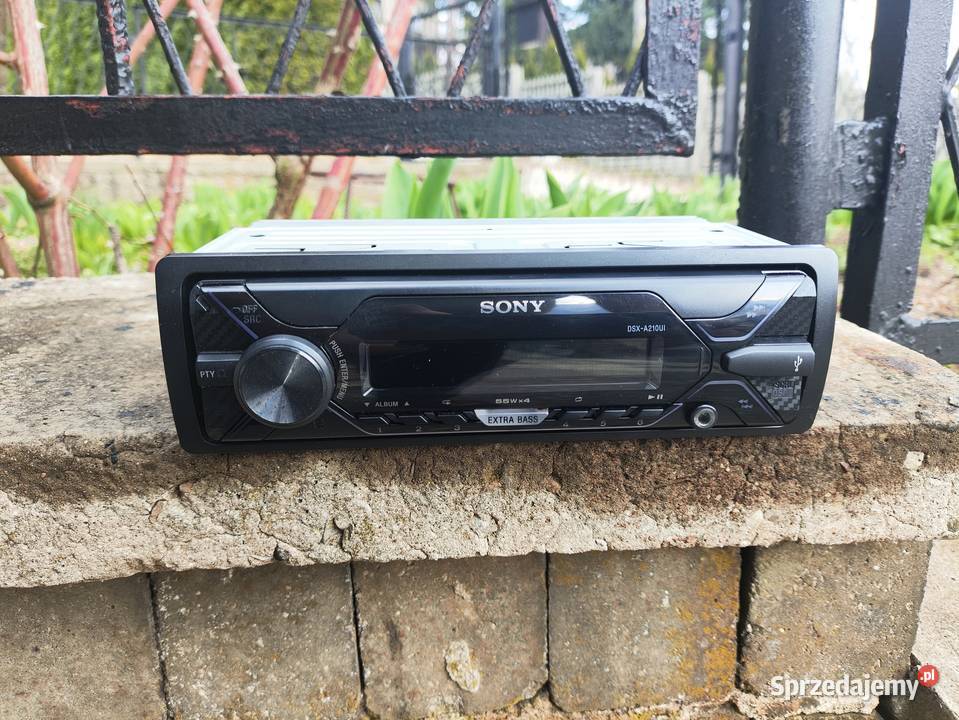 Radio samochodowe 1DIN SONY DSXA210UI USBAUX Niegowonice sprzedam