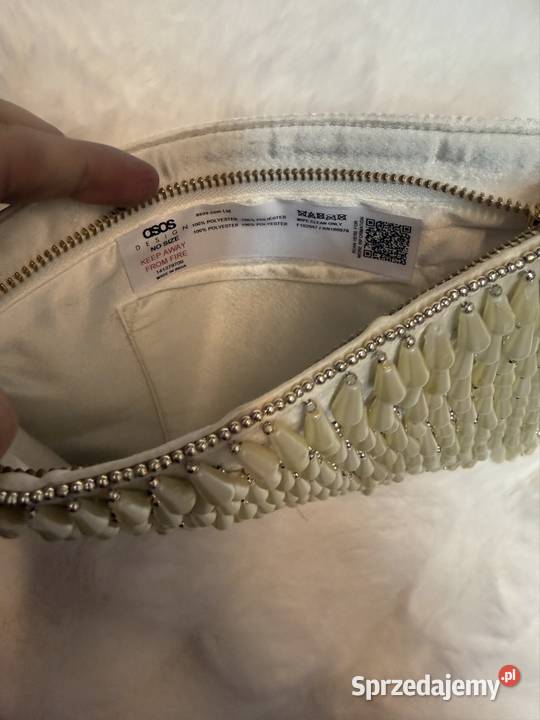 ASOS Design Bogato zdobiona perłami torebka Kraków