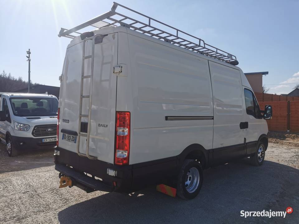 Bagażnik dachowy Iveco Daily drabinka rolka 38m