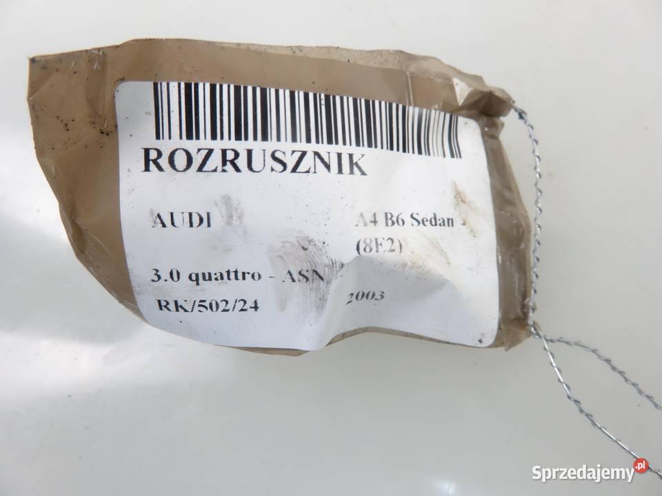 ROZRUSZNIK AUDI A4 B6 30 078911023D