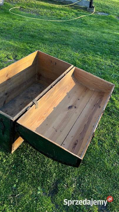 Antyczna skrzynia świetny stan Do renowacji z podkarpackie Rzeszów
