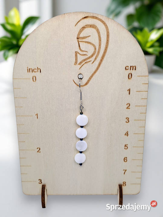 Komplet bransoletka i kolczyki z masy perłowej Warszawa