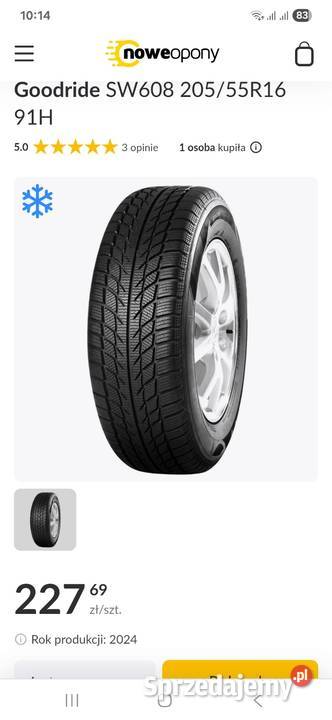 Koła Zimowe Audi a3 5x112 Opony Nowe 20555 R16 Łubno sprzedam