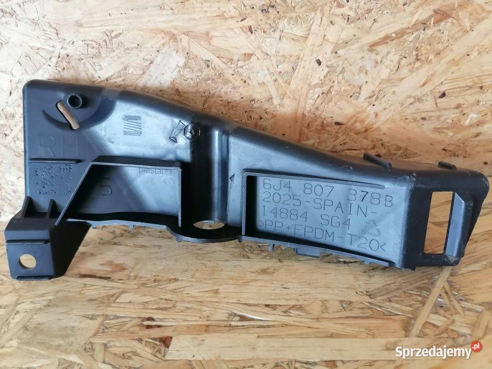 SEAT IBIZA IV ŚLIZG ZDERZAK PRAWY TYŁ 6J4807378B Pleszew