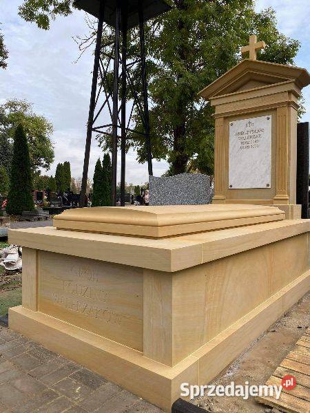 Nagrobek sarkofag obelisk z piaskowca PRODUCENT mazowieckie