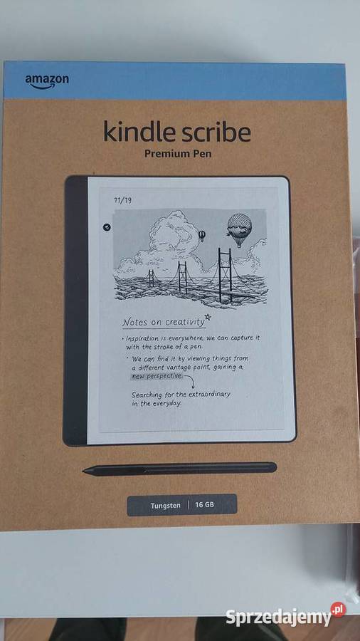 Ebook Kindle Scribe 102 16GB Etui Premium Pen Rumia