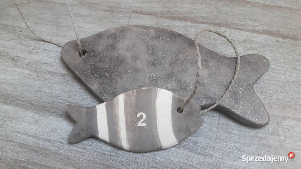 Ryby ceramiczne ręcznie wykonane Rękodzieło Otwock sprzedam