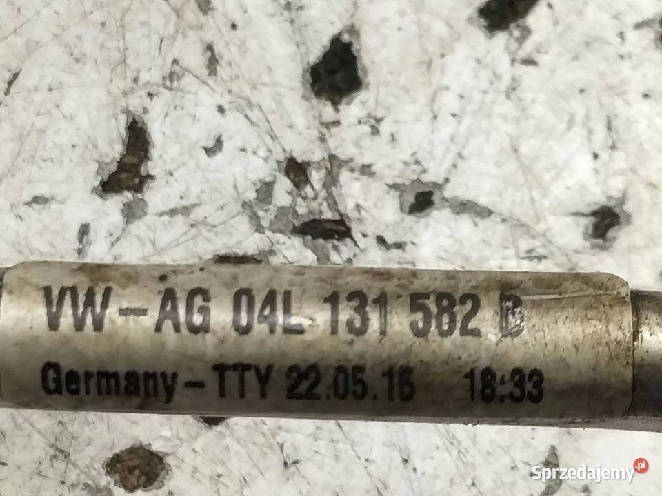 PRZEWODY PALIWOWE 20 TDI KOMPLET 04L131582B