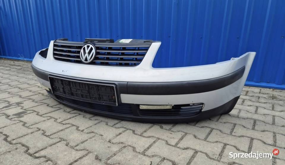 ZDERZAK PRZÓD PRZEDNI VW PASSAT B5 LB7Z SREBRNY Działoszyce