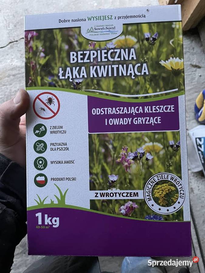 Bezpieczna łąka kwitnąca Wielopole Skrzyńskie