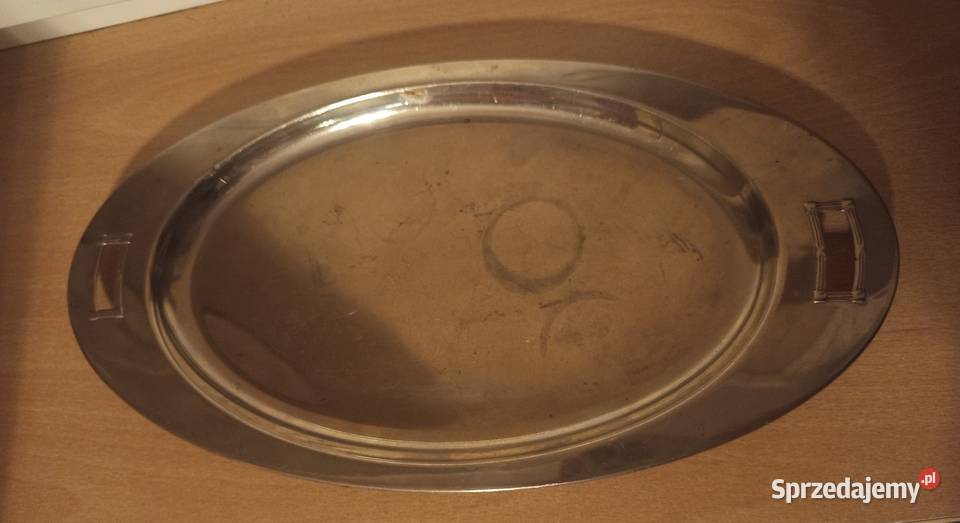 Taca Półmisek owalny platerowany