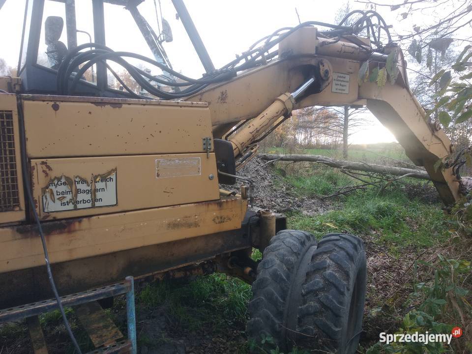EDER 805 koparka kołowa CAT 206 warmińsko-mazurskie Elbląg
