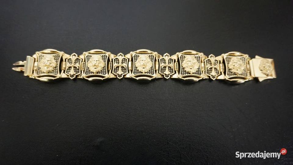 Złota Niespotykana Super Bransoleta 178G złoto Bransoletki mazowieckie Warszawa
