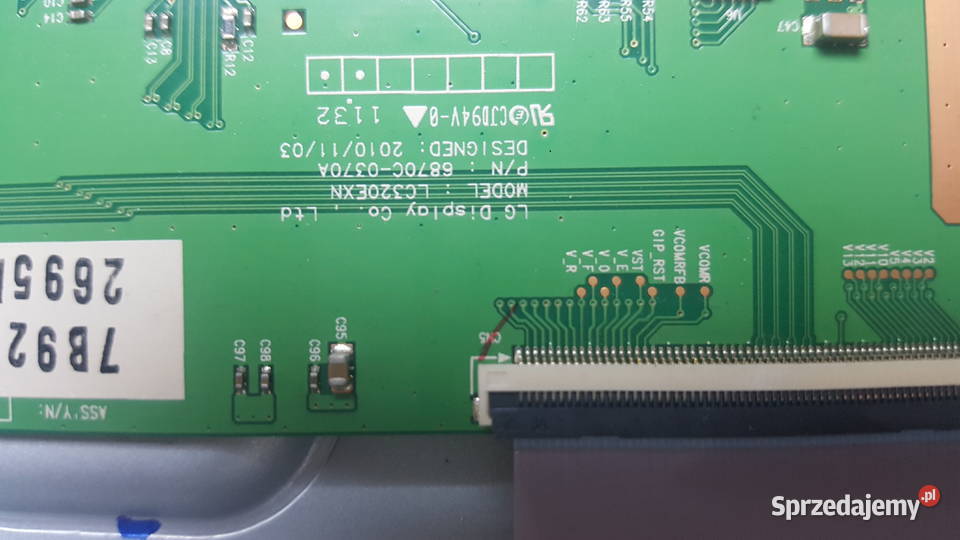 Toshiba 32EL833G uszk matryca Sosnowiec