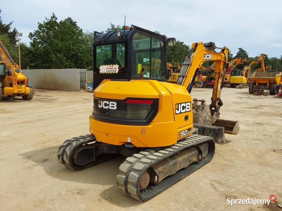 Minikoparka JCB 50 Z2 2023r 1500mtg waga 5 ton nie Ryżki sprzedam