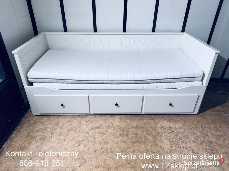 IKEA HEMNES Łóżko Leżanka z 3 szufladami 2 Rybnik