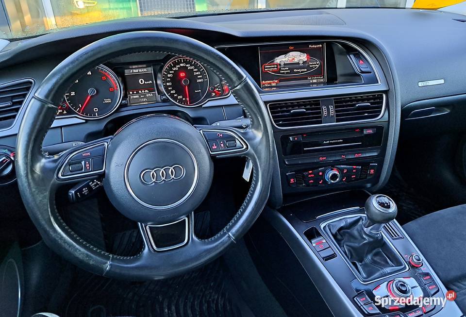 Audi A5 Sportback 20d Bang Olufsen MMI3g 8xPDC A5 Knurów sprzedam