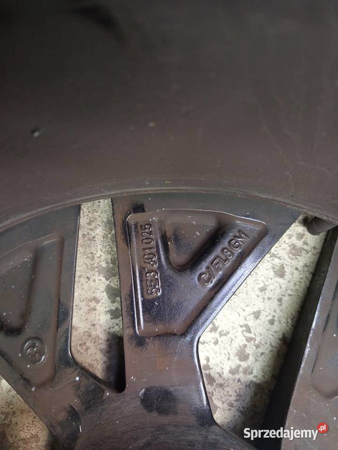 Alufelga skoda octavia orginalna 17 Średnica 17" Rzeszów