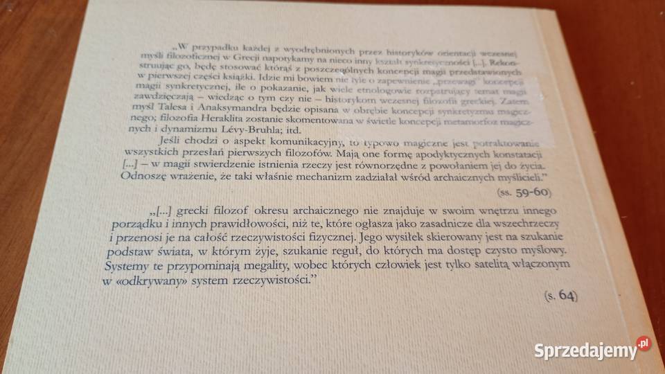 Magiczne źródło filozofii greckiej Dorota Gdańsk