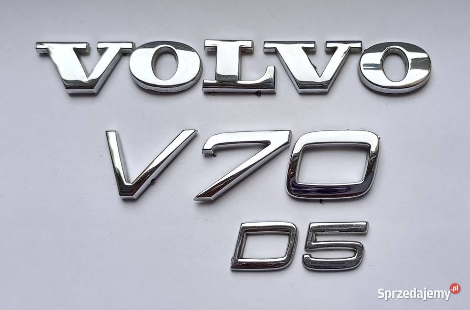 Napis emblemat Volvo V70 II 0005r Lipno sprzedam