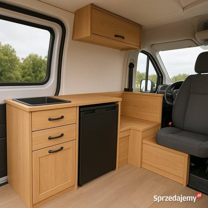 Wyposażenie meble do kampera na wymiar Camper Motoryzacja Jeżowe
