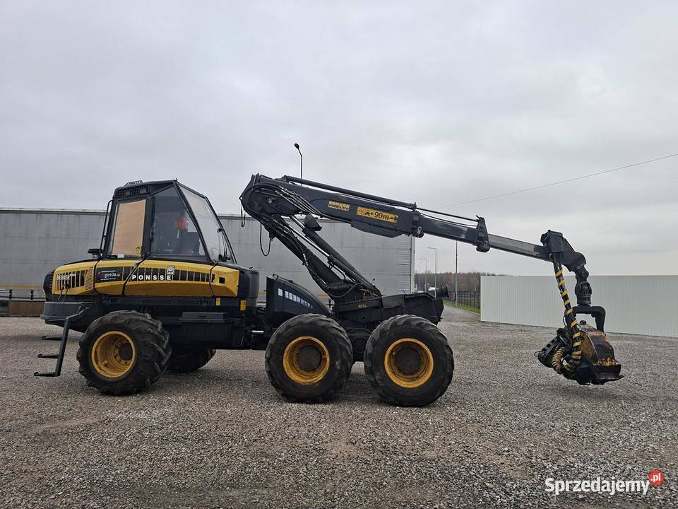 Kombajn zrębowy harwester PONSSE Beaver Biznes i Przemysł mazowieckie Warszawa