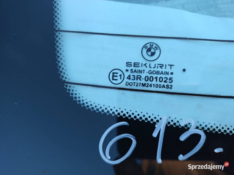 SZYBA TYLNA BMW 7 E65 I 66 SEDAN Zahajki-Kolonia